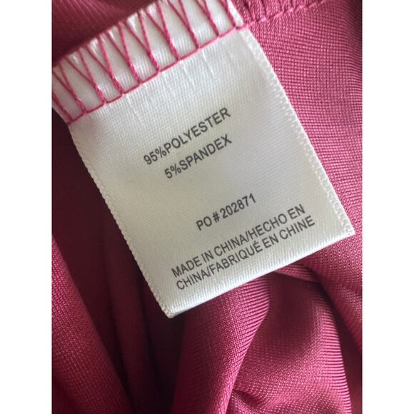 ModCloth Conjuring Magic Velvet Swing Dress Tunic Stripes Red Black Size 4X NWT - Picture 4 of 7